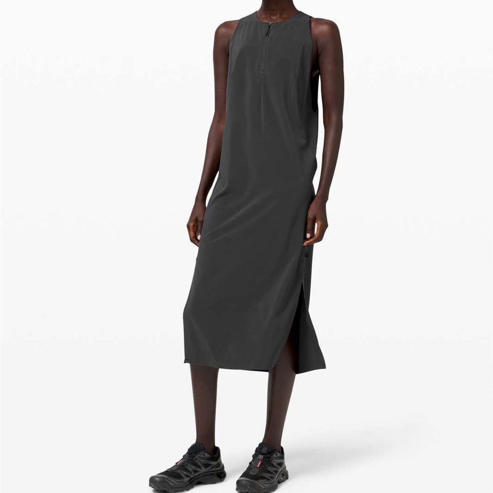 NWOT Lululemon Lab Lahar Dress Graphite Grey Casual Athleisure Women’s Medium